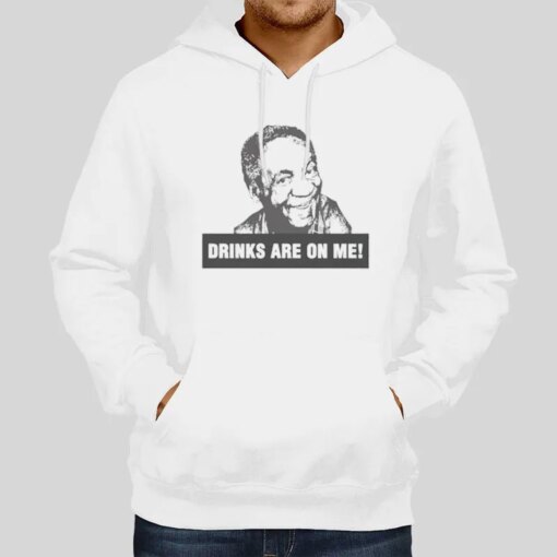 Cosby Drinks Are On Me Funny T Shirt