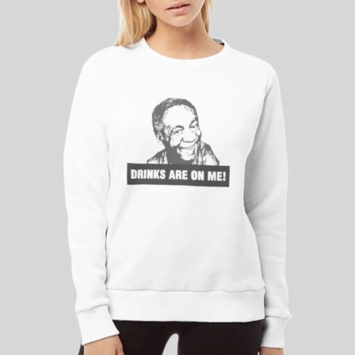 Cosby Drinks Are On Me Funny T Shirt