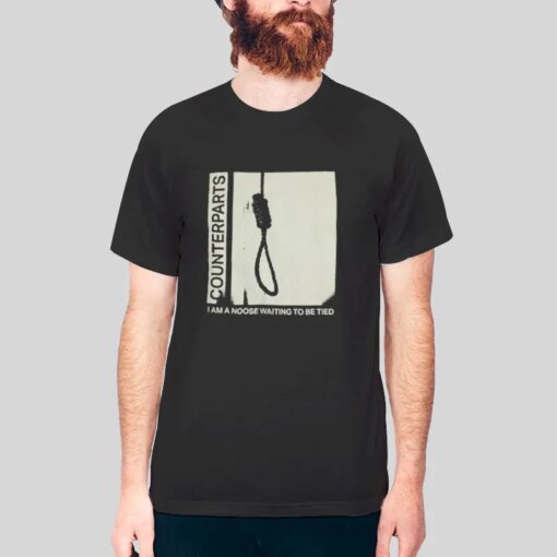 Counterparts Merch I Am A Noose Waiting To Be Tied Shirt