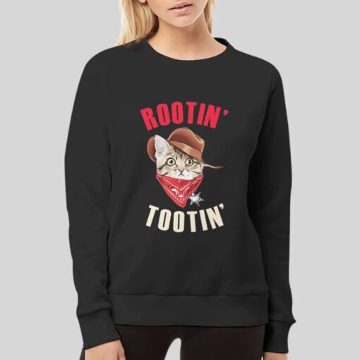 Cowboy Cat Meme Rootin Tootin Cat Shirt