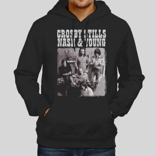 Crosby Stills Nash And Young Band T Shirt