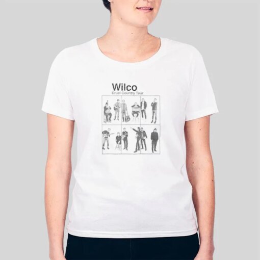 Cruel Country Tour Wilco Shirt