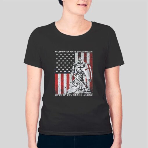 Crusader Warrior American Crusader T Shirts