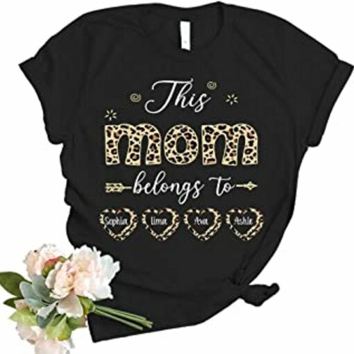 Custom Mimi with Kid’s Name, Mimi Shirt for Women, Gift Mimi Shirt -Long Sleeve-Sweatshirt for Valentine Day, Mother’s Day