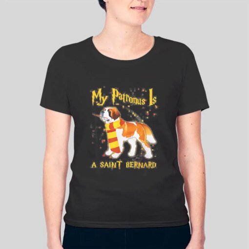 Cute Dog Saint Bernard Patronus Shirt