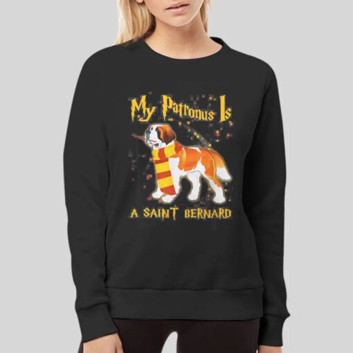 Cute Dog Saint Bernard Patronus Shirt