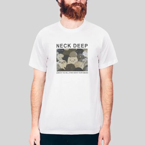 Cute Neck Deep Adventure Time Shirt