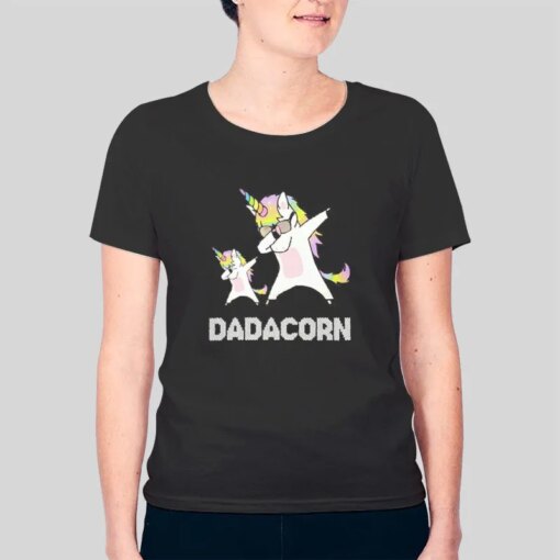 Dab Unicorn Dadacorn Shirt