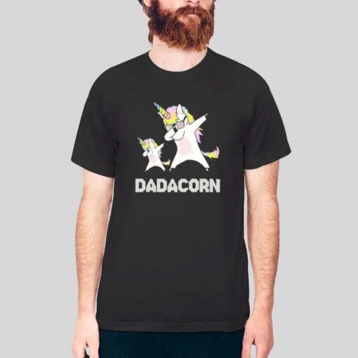 Dab Unicorn Dadacorn Shirt