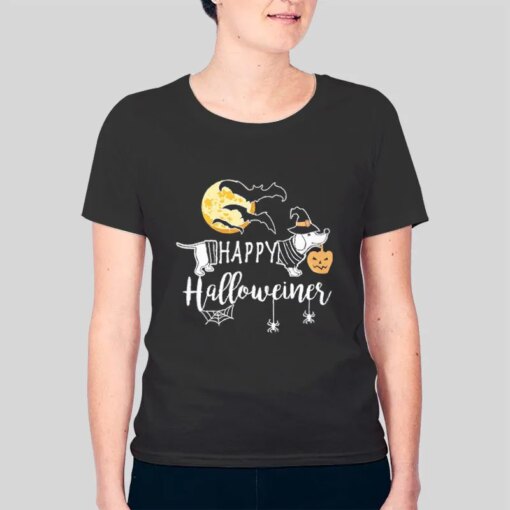 Dachshund Doxie Happy Halloweiner Shirt