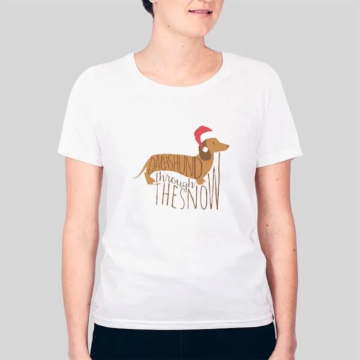 Dachshund Through The Snow Shirt