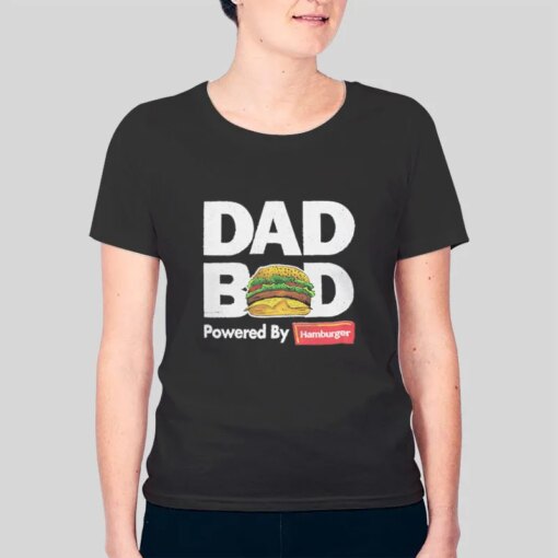 Dad Bod Hamburger Meme Shirt