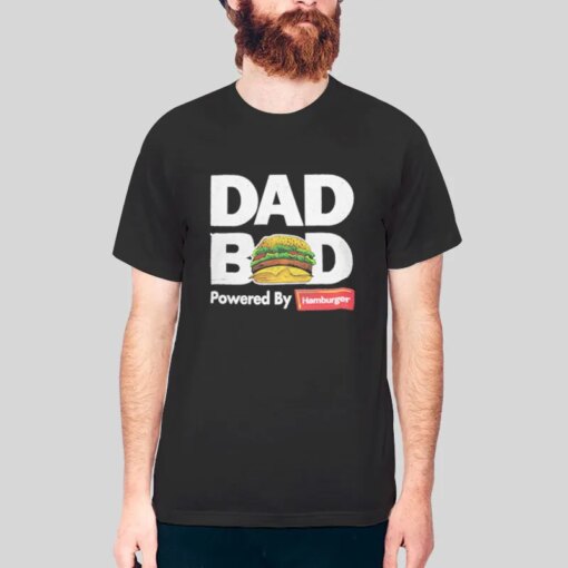 Dad Bod Hamburger Meme Shirt