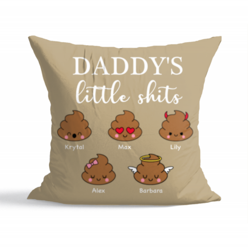 Daddy Pillow, Funny Gift For Dad, Father’s Day Gift, Personalized Daddy Cushion, Dad Gift, Daddy Xmas Gifts