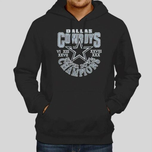 Dallas Cowboys 5 Time Super Bowl Champions Shirt