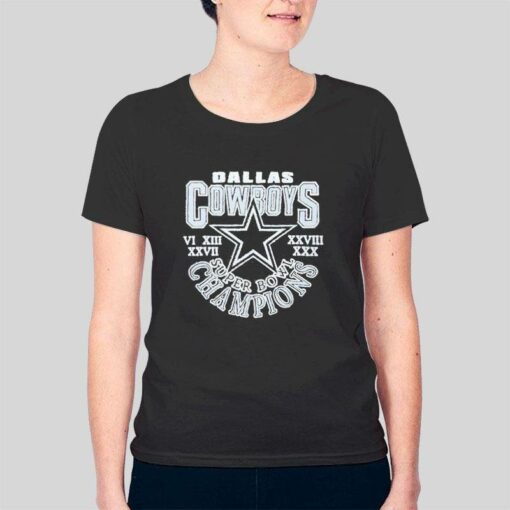 Dallas Cowboys 5 Time Super Bowl Champions Shirt