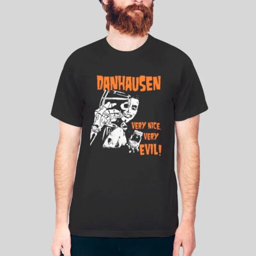 Danhausen X Misfits Danhausen Very Nice Very Evil Shirt