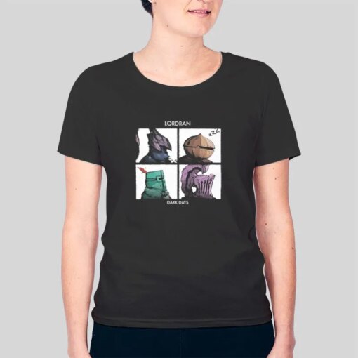 Dark Souls Lordran Gorillaz T Shirt