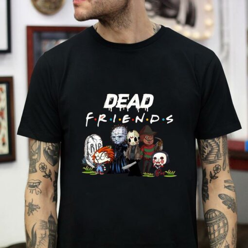 Dead Friends Horror characters Halloween t-shirt