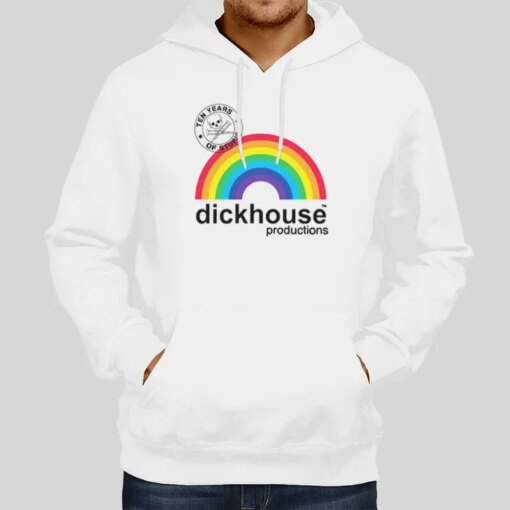 Dead Sign Skull Rainbow Dickhouse Merch Shirt