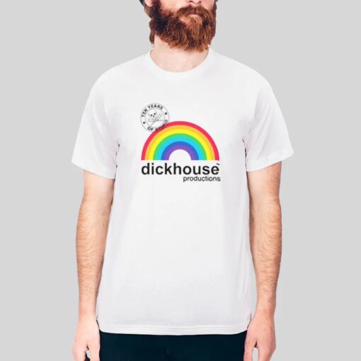 Dead Sign Skull Rainbow Dickhouse Merch Shirt