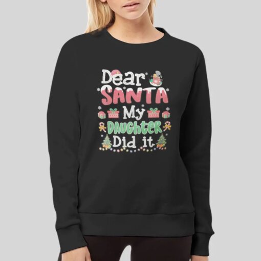 Dear Santa Jurassic Park Logo Shirt