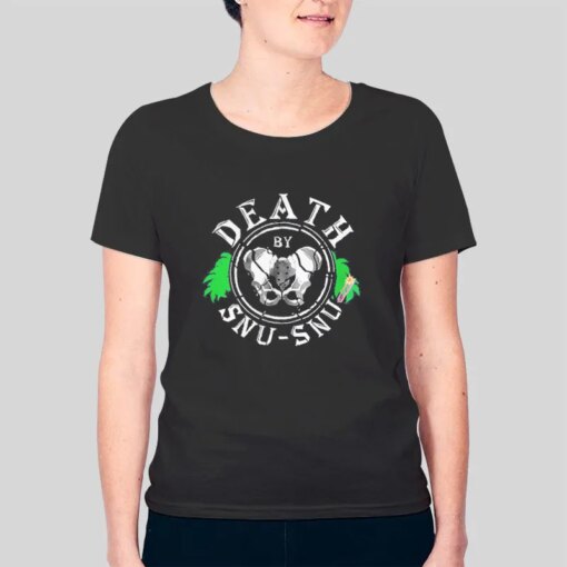 Death By Futurama Snu Snu Skeletons Shirt