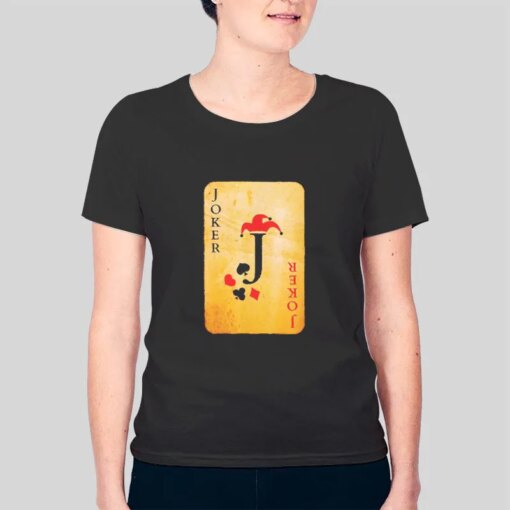 Deck Of Card Joker Costume Shirt