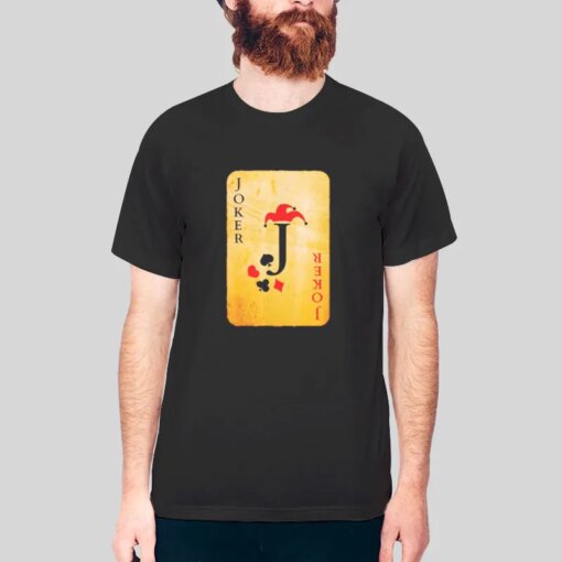 Deck Of Card Joker Costume Shirt