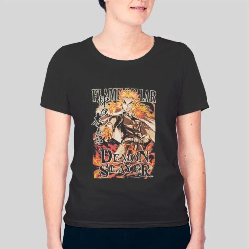 Demon Slayer Flame Hashira T Shirt