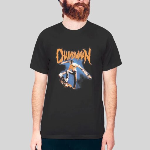 Denji Metal Chainsaw Man Shirt