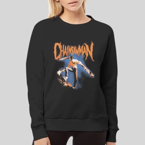 Denji Metal Chainsaw Man Shirt