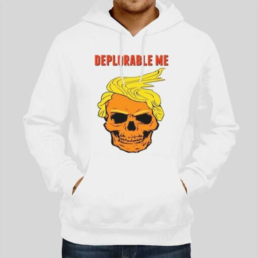 Deplorable Me Donald Trump Skull Maga T Shirt