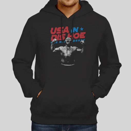 Derrick Lewis Usa In Dis Hoe Shirt