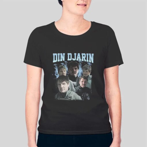 Din Djarin Pedro Pascal The Mandalorian Shirt