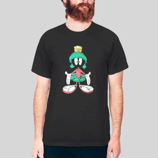 Distressed Marvin The Martian Vintage T Shirt