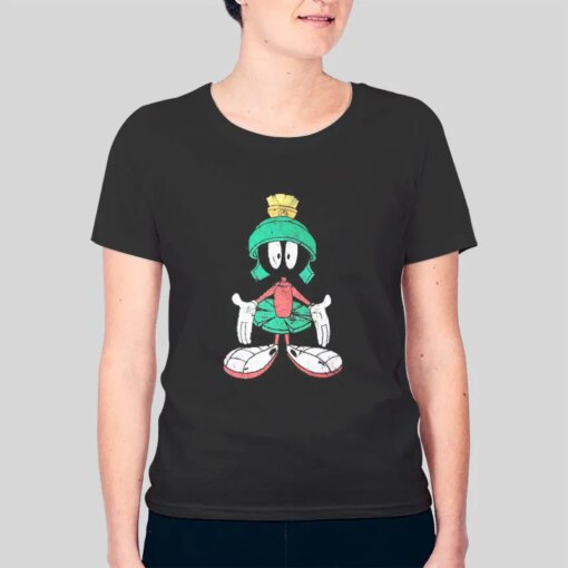 Distressed Marvin The Martian Vintage T Shirt