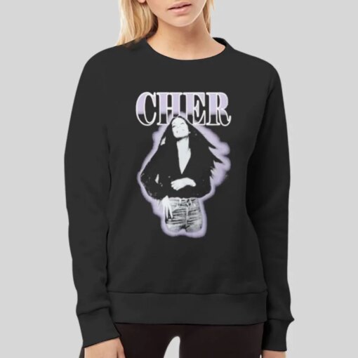 Divided Cher Vegas Black And Purple Band Shirt