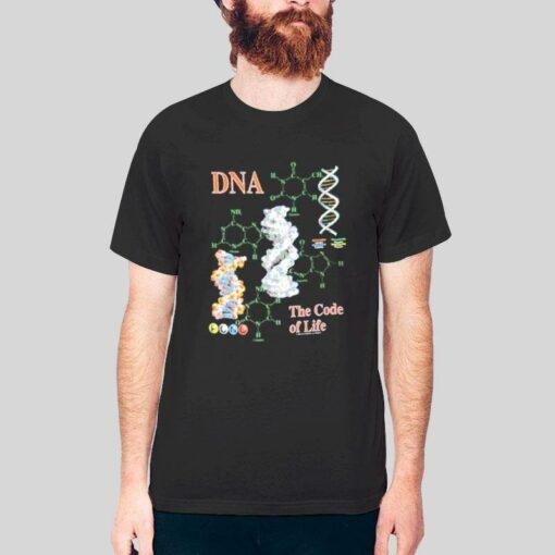 Dna The Code Of Life Genetics Chromosomes T Shirt