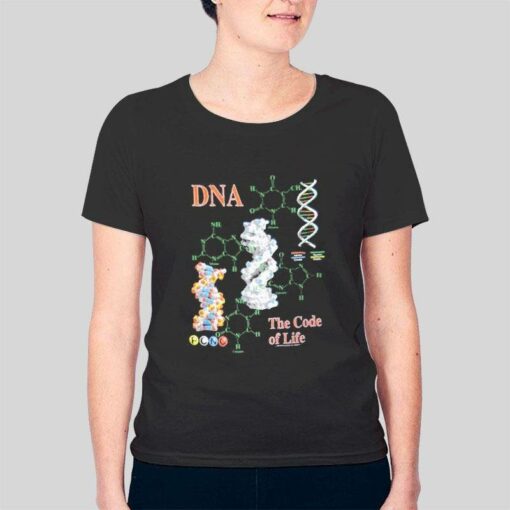 Dna The Code Of Life Genetics Chromosomes T Shirt