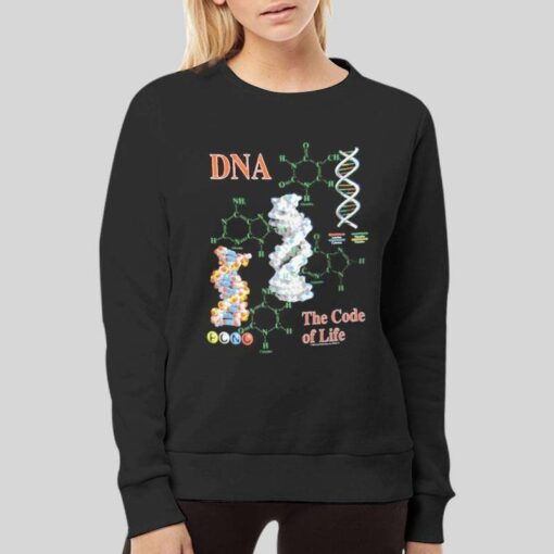 Dna The Code Of Life Genetics Chromosomes T Shirt