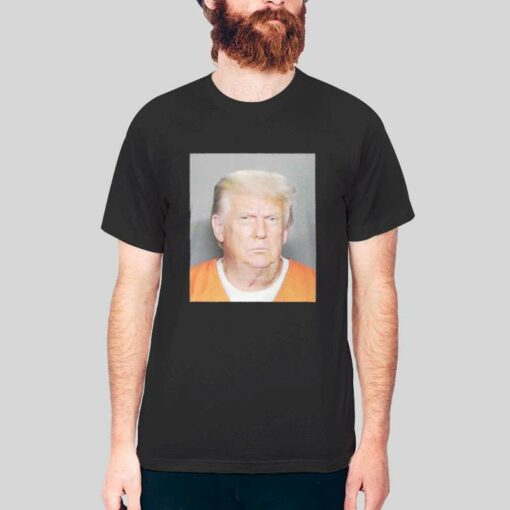 Donald Trump Arrest Mugshot T Shirt