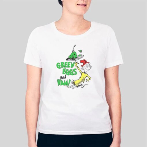 Dr Seuss Green Eggs And Ham Shirt