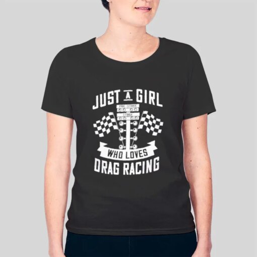 Drag Racer Dirt Track Racing Girlfriend Shirts