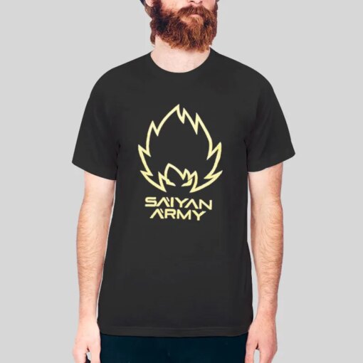 Dragon Ball Z Son Goku X Vegeta Saiyan Army Shirt