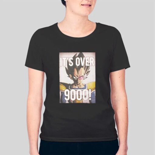 Dragon Ball Z Vegeta It’s Over 9000 Shirt