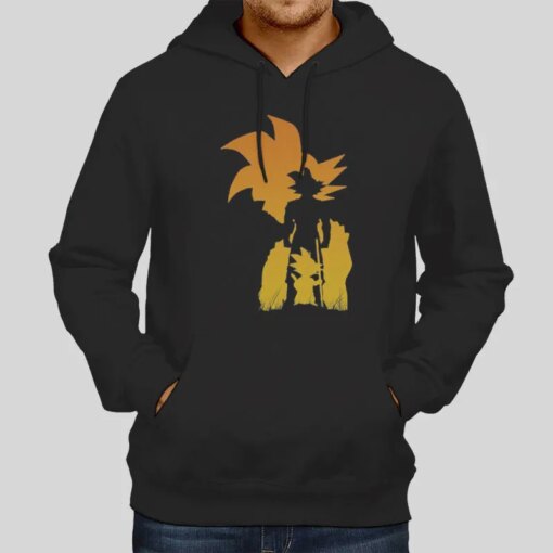 Dragonball Goku Silhouette Shirt