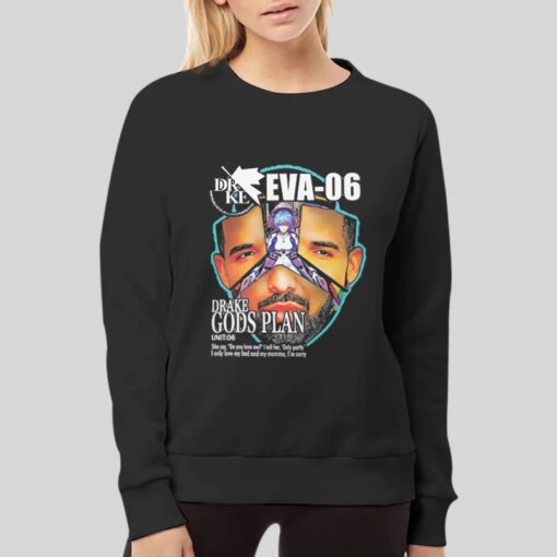 Drake Gods Plan Drake Evangelion Shirt