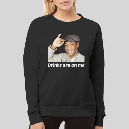 Drinks Are On Me Bill Cosby T Shirt