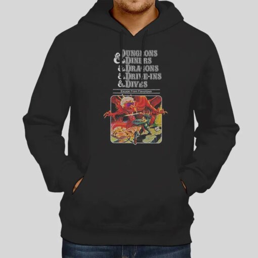 Drive Ins Dungeons And Dragons And Diners Shirt